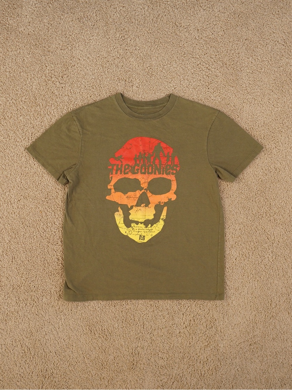 Olive 'The Goonies' Graphic Short Sleeve Tee